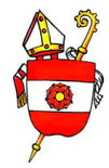 Logo Nemocniční kaplanka - Římskokatolické farnosti prelatura Český Krumlov, Věžovatá Pláně, Kájov, Větřní, Hořice na Šumavě, Přídolí, Svéraz, Zátoň, Rožmberk nad Vltavou, Světlík